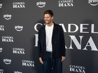 Filippo Bisciglia attends the ''Citadel: Diana'' premiere at The Space Cinema Moderno in Rome, Italy, on October 3, 2024. (