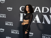 Giordana Faggiano attends the ''Citadel: Diana'' premiere at The Space Cinema Moderno in Rome, Italy, on October 3, 2024. (