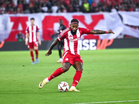 Rodinei of Olympiacos FC plays during the Europa League, Matchday 2 match between Olympiacos FC and SC Braga at Georgios Karaiskakis Stadium...