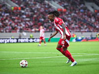 Gelson Martins of Olympiacos FC plays during the Europa League, Matchday 2 match between Olympiacos FC and SC Braga at Georgios Karaiskakis...