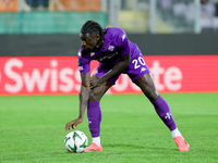 Moise KeanE of ACF Fiorentina during  the Conference League match between ACF Fiorentina and The New Saints, on October 3 , 2024 at Stadium...