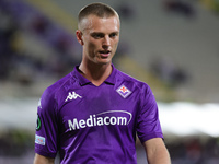 Albert Gudmundsson of ACF Fiorentina during  the Conference League match between ACF Fiorentina and The New Saints, on October 3 , 2024 at S...