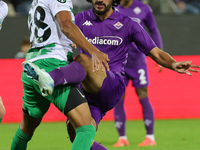 Yacine Adli of ACF Fiorentina controls the ball during the Conference League match between ACF Fiorentina and The New Saints, on October 3 ,...