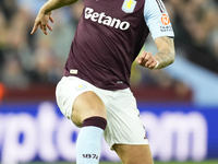 Ross Barkley central midfield of Aston Villa and England during the UEFA Champions League 2024/25 League Phase MD2 match between Aston Villa...