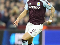 Ross Barkley central midfield of Aston Villa and England during the UEFA Champions League 2024/25 League Phase MD2 match between Aston Villa...