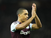 Youri Tielemans central midfield of Aston Villa and Belgium during the UEFA Champions League 2024/25 League Phase MD2 match between Aston Vi...