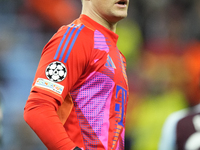 Manuel Neuer goalkeeper of Bayern Munich and Germany during the UEFA Champions League 2024/25 League Phase MD2 match between Aston Villa FC...