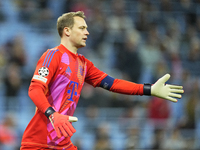 Manuel Neuer goalkeeper of Bayern Munich and Germany during the UEFA Champions League 2024/25 League Phase MD2 match between Aston Villa FC...