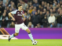 Pau Torres centre-back of Aston Villa and Spain during the UEFA Champions League 2024/25 League Phase MD2 match between Aston Villa FC and F...