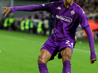 Amir Richardson of ACF Fiorentina controls the ball during the Conference League match between ACF Fiorentina and The New Saints, on October...