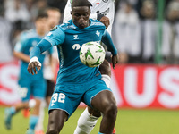 Nobel Mendy , Jean - Pierre Nsame  during UEFA Conference League match Legia Warsaw vs Real Betis in Warsaw Poland on 3 October 2024. (