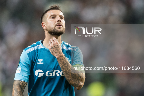 Aitor Ruibal  during UEFA Conference League match Legia Warsaw vs Real Betis in Warsaw Poland on 3 October 2024. 