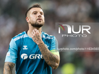 Aitor Ruibal  during UEFA Conference League match Legia Warsaw vs Real Betis in Warsaw Poland on 3 October 2024. (