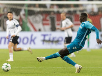 Nobel Mendy  during UEFA Conference League match Legia Warsaw vs Real Betis in Warsaw Poland on 3 October 2024. (