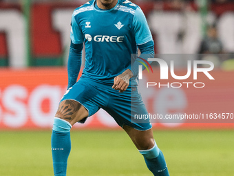 Natan  during UEFA Conference League match Legia Warsaw vs Real Betis in Warsaw Poland on 3 October 2024. (