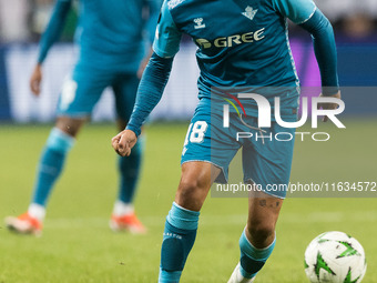 Pablo Fornals  during UEFA Conference League match Legia Warsaw vs Real Betis in Warsaw Poland on 3 October 2024. (