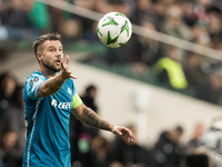 Aitor Ruibal  during UEFA Conference League match Legia Warsaw vs Real Betis in Warsaw Poland on 3 October 2024. (