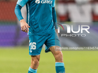 Sergi Altimira  during UEFA Conference League match Legia Warsaw vs Real Betis in Warsaw Poland on 3 October 2024. (