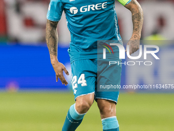 Aitor Ruibal  during UEFA Conference League match Legia Warsaw vs Real Betis in Warsaw Poland on 3 October 2024. (