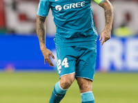 Aitor Ruibal  during UEFA Conference League match Legia Warsaw vs Real Betis in Warsaw Poland on 3 October 2024. (