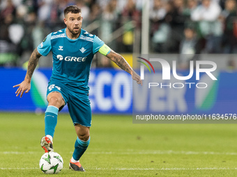 Aitor Ruibal  during UEFA Conference League match Legia Warsaw vs Real Betis in Warsaw Poland on 3 October 2024. (