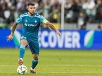 Aitor Ruibal  during UEFA Conference League match Legia Warsaw vs Real Betis in Warsaw Poland on 3 October 2024. (