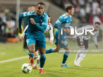 Natan  during UEFA Conference League match Legia Warsaw vs Real Betis in Warsaw Poland on 3 October 2024. (