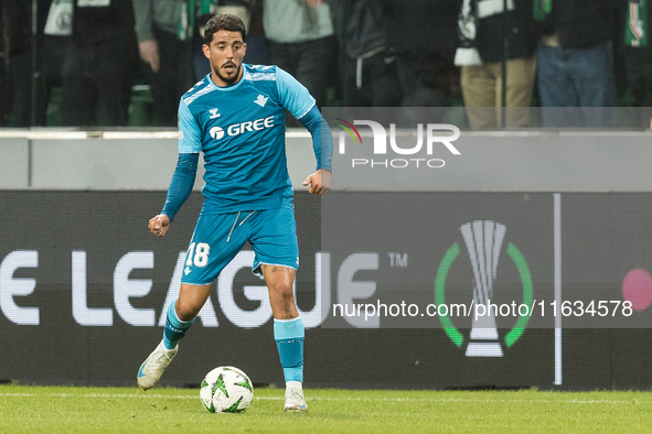 Pablo Fornals  during UEFA Conference League match Legia Warsaw vs Real Betis in Warsaw Poland on 3 October 2024. 