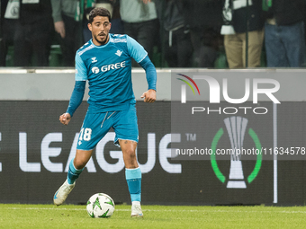 Pablo Fornals  during UEFA Conference League match Legia Warsaw vs Real Betis in Warsaw Poland on 3 October 2024. (