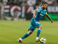 Aitor Ruibal  during UEFA Conference League match Legia Warsaw vs Real Betis in Warsaw Poland on 3 October 2024. (