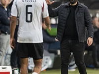 Maxi Oyedele , Coach Goncalo Feio  during UEFA Conference League match Legia Warsaw vs Real Betis in Warsaw Poland on 3 October 2024. (