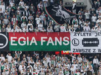 Legia fans during UEFA Conference League match Legia Warsaw vs Real Betis in Warsaw Poland on 3 October 2024. (