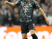 Harry Kane centre-forward of Bayern Munich and England during the UEFA Champions League 2024/25 League Phase MD2 match between Aston Villa F...