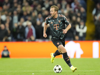 Harry Kane centre-forward of Bayern Munich and England during the UEFA Champions League 2024/25 League Phase MD2 match between Aston Villa F...