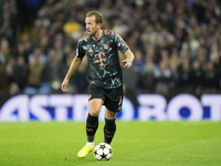 Harry Kane centre-forward of Bayern Munich and England during the UEFA Champions League 2024/25 League Phase MD2 match between Aston Villa F...