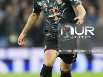 Harry Kane centre-forward of Bayern Munich and England during the UEFA Champions League 2024/25 League Phase MD2 match between Aston Villa F...