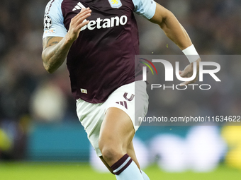 Diego Carlos centre-back of Aston Villa and Brazil during the UEFA Champions League 2024/25 League Phase MD2 match between Aston Villa FC an...