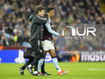 Jacob Ramsey attacking midfield of Aston Villa and England replace injured during the UEFA Champions League 2024/25 League Phase MD2 match b...