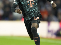 Alphonso Davies left-back of Bayern Munich and Canada during the UEFA Champions League 2024/25 League Phase MD2 match between Aston Villa FC...