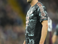 Harry Kane centre-forward of Bayern Munich and England during the UEFA Champions League 2024/25 League Phase MD2 match between Aston Villa F...