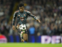 Kingsley Coman left winger of Bayern Munich and France during the UEFA Champions League 2024/25 League Phase MD2 match between Aston Villa F...