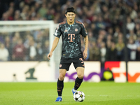 Min-jae Kim centre-back of Bayern Munich and Korea South during the UEFA Champions League 2024/25 League Phase MD2 match between Aston Villa...