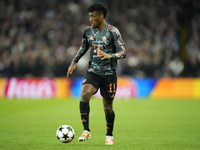 Kingsley Coman left winger of Bayern Munich and France during the UEFA Champions League 2024/25 League Phase MD2 match between Aston Villa F...