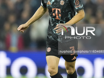 Min-jae Kim centre-back of Bayern Munich and Korea South during the UEFA Champions League 2024/25 League Phase MD2 match between Aston Villa...