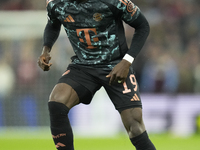 Alphonso Davies left-back of Bayern Munich and Canada during the UEFA Champions League 2024/25 League Phase MD2 match between Aston Villa FC...