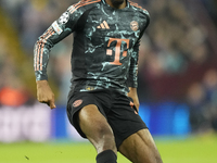 Kingsley Coman left winger of Bayern Munich and France during the UEFA Champions League 2024/25 League Phase MD2 match between Aston Villa F...