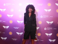 Actress Paty de Jesus attends the pre-premiere of the film Emilia Peres during the Rio Festival 2024 in Rio de Janeiro, Brazil, on October 3...