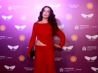 TV stars are present during the pre-premiere of the film Emilia Peres, held during the Rio 2024 Festival, in Rio de Janeiro, Brazil, on Octo...