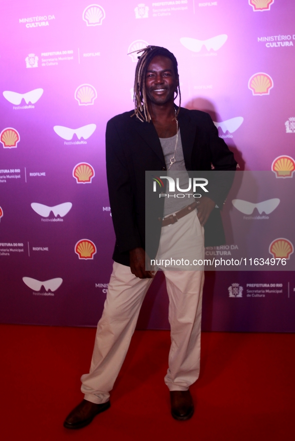 Actor Jonathan Azevedo attends the pre-premiere of the film Emilia Peres during the Rio Festival 2024 in Rio de Janeiro, Brazil, on October...