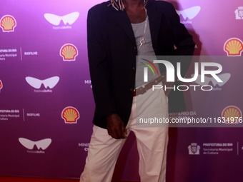 Actor Jonathan Azevedo attends the pre-premiere of the film Emilia Peres during the Rio Festival 2024 in Rio de Janeiro, Brazil, on October...